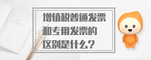 增值稅普通發(fā)票和專用發(fā)票的區(qū)別是什么