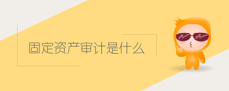 固定資產(chǎn)審計(jì)是什么