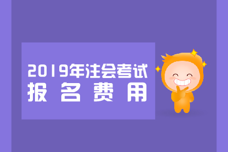 2019年四川注冊會計師報名費用是多少,？