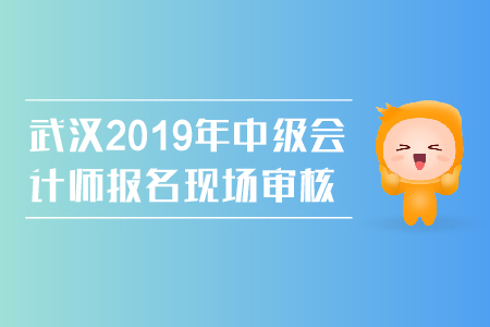 武漢2019年中級會計師報名資格審核詳情