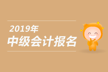 2019年中級會計職稱報名專業(yè)資格怎么填