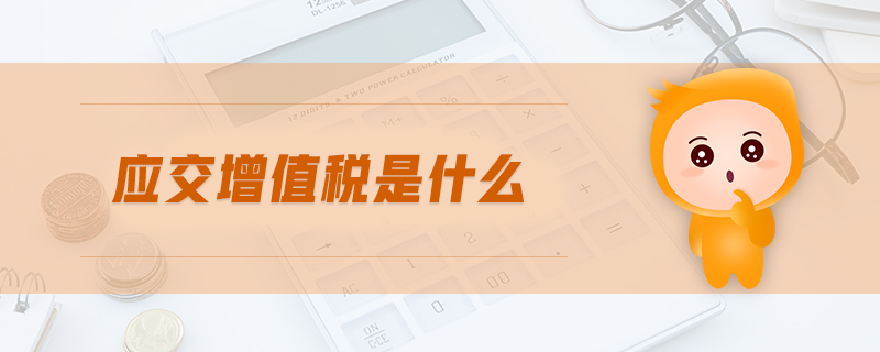 應交增值稅是什么