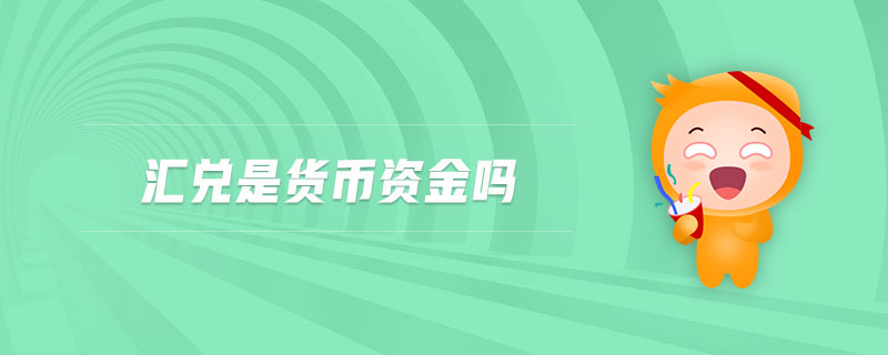 匯兌是貨幣資金嗎