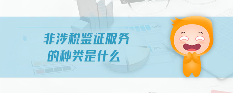 非涉稅鑒證服務(wù)的種類(lèi)是什么