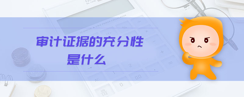 審計證據(jù)的充分性是什么