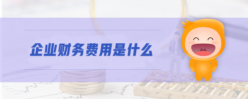 企業(yè)財務(wù)費用是什么