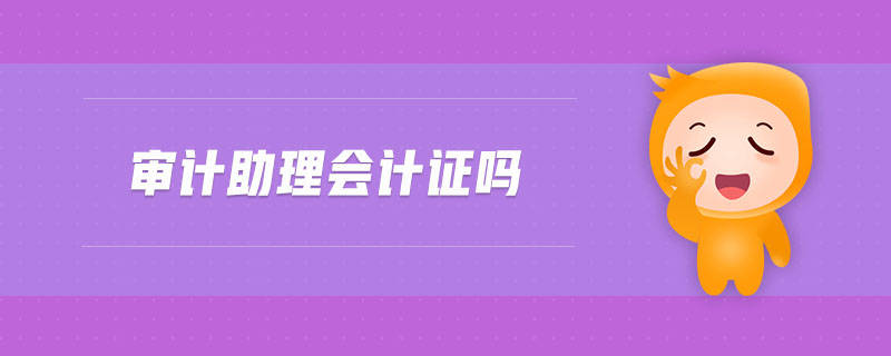 審計(jì)助理會(huì)計(jì)證嗎