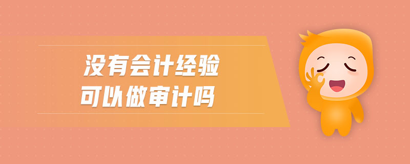 沒有會計(jì)經(jīng)驗(yàn)可以做審計(jì)嗎