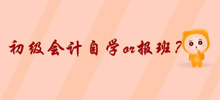 2020年初級(jí)會(huì)計(jì)預(yù)習(xí)火熱進(jìn)行,，自學(xué)還是報(bào)班你想好了嗎,？