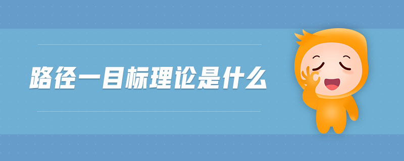 路徑一目標理論是什么