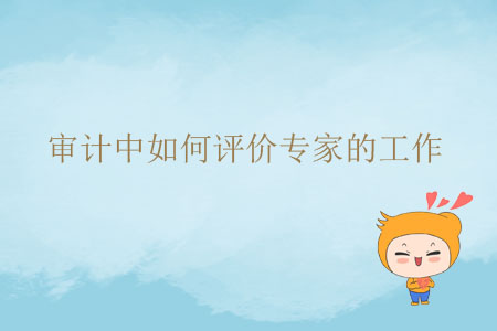 審計(jì)中如何評(píng)價(jià)專家的工作,？