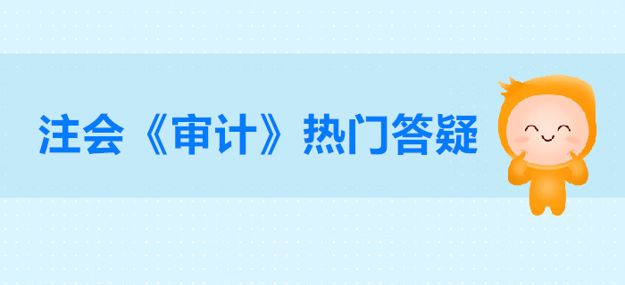 注冊會計師《審計》第一章審計概述答疑-審計要素