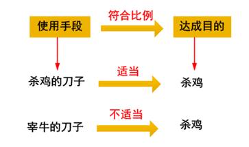 行政行為應(yīng)保持適度,，符合比例原則的要求