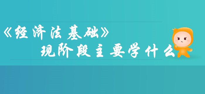 備考2020年初級會計,，《經(jīng)濟法基礎》主要學什么？