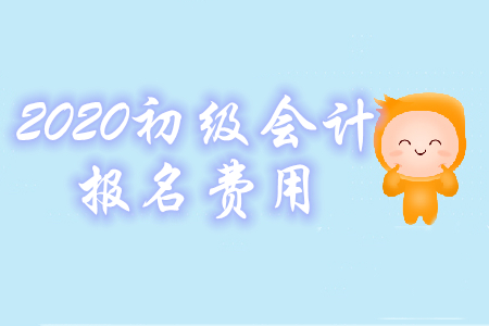 2020年初級(jí)會(huì)計(jì)考試報(bào)名費(fèi)是多少錢,？怎么交費(fèi)？