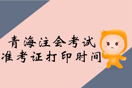 青海2019年注會專業(yè)階段考試準考證打印時間哪里有,？