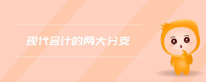 現(xiàn)代會計的兩大分支