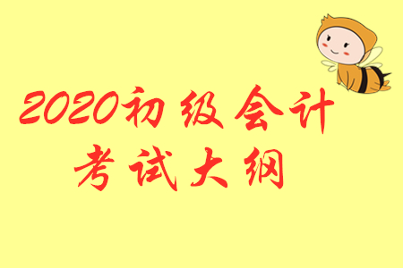 2020年《初級會計實務(wù)》考試大綱各章節(jié)匯總