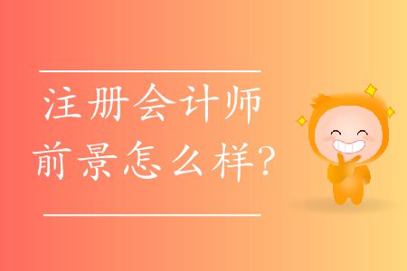 注冊(cè)會(huì)計(jì)師的前景怎么樣,？