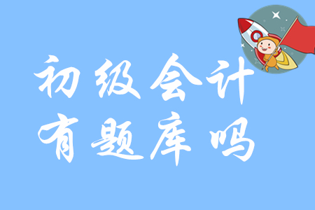 2019年初級會計(jì)職稱手機(jī)題庫有嗎?