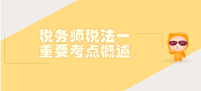 稅務(wù)師《稅法一》第三章消費(fèi)稅-重要考點(diǎn)概述