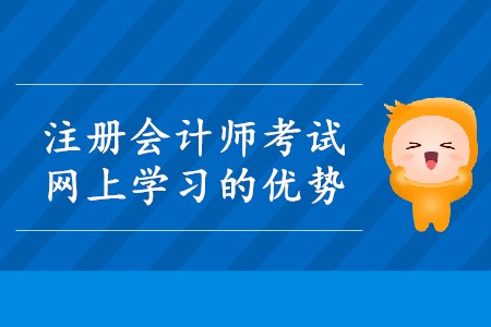 2020年注會考試網(wǎng)上學習的優(yōu)勢有哪些,？