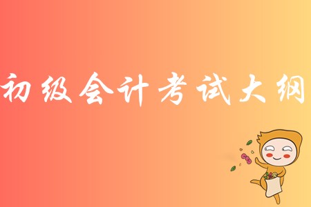 初級(jí)會(huì)計(jì)2020年考試大綱可以當(dāng)教材用嗎?