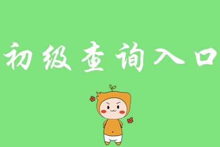 初級會計考試成績查詢官網(wǎng)是什么?