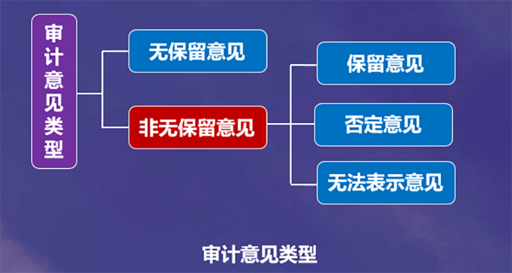 審計(jì)意見類型