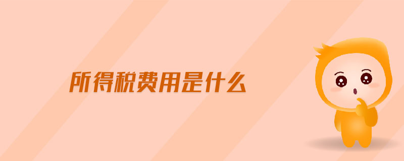 所得稅費(fèi)用是什么