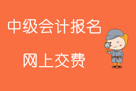 中級(jí)會(huì)計(jì)報(bào)名網(wǎng)上交費(fèi)2020年需要多少錢？