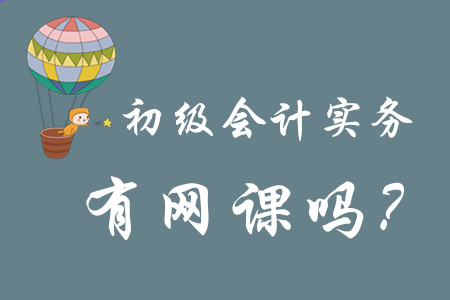 初級會計實務(wù)有網(wǎng)課嗎,？