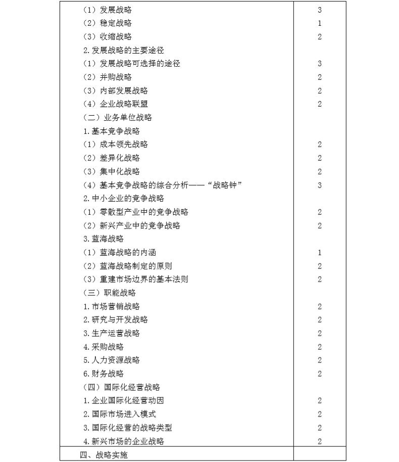 2020年注冊(cè)會(huì)計(jì)師專(zhuān)業(yè)階段《公司戰(zhàn)略與風(fēng)險(xiǎn)管理》考試大綱3