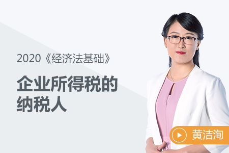 企業(yè)所得稅的納稅人