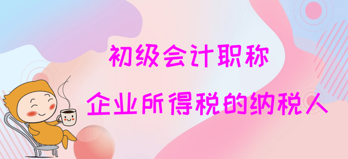 2020年初級(jí)會(huì)計(jì)職稱免費(fèi)試聽：企業(yè)所得稅的納稅人