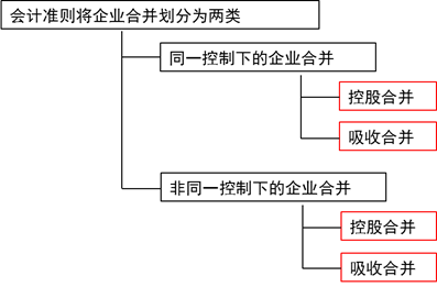 企業(yè)合并劃分