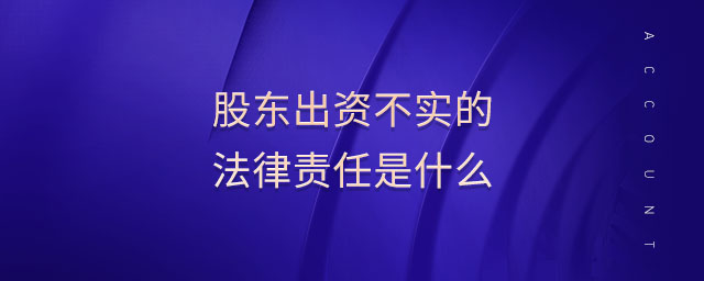 股東出資不實(shí)的法律責(zé)任是什么