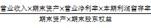 本期增加留存收益/期末股東權(quán)益