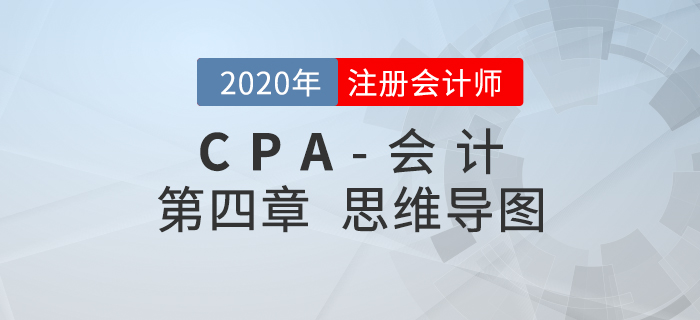 2020年注會(huì)《會(huì)計(jì)》第四章思維導(dǎo)圖及自測習(xí)題