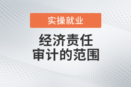 經(jīng)濟責任審計的范圍都是什么,？