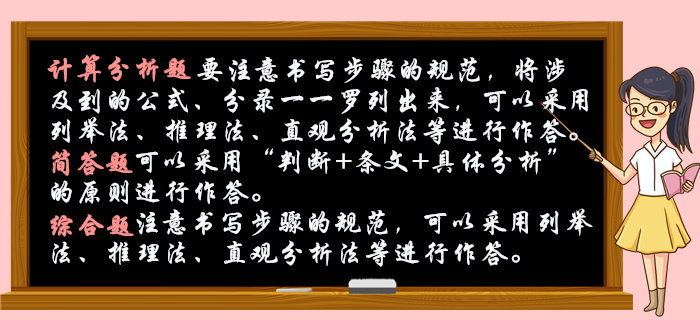 主觀題解題技巧