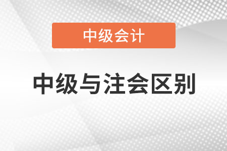 中級(jí)會(huì)計(jì)師和注冊(cè)會(huì)計(jì)師的區(qū)別有哪些,？