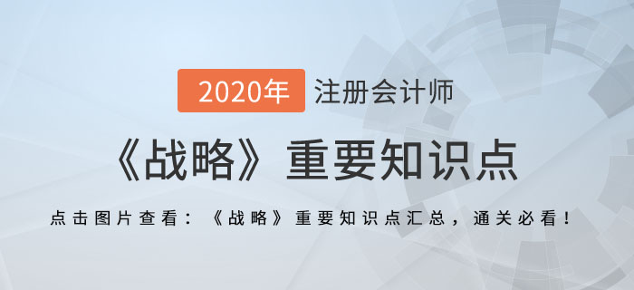 風(fēng)險(xiǎn)管理技術(shù)與方法_2020年注冊(cè)會(huì)計(jì)師《戰(zhàn)略》重要知識(shí)點(diǎn)