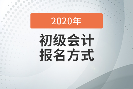 2021年初級(jí)會(huì)計(jì)師報(bào)名方式是什么？