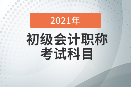 初級(jí)會(huì)計(jì)考試科目是什么,？