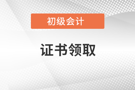 2020年初級會計證什么時候發(fā)放