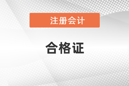 2020年注會(huì)專業(yè)階段合格證哪里下載？