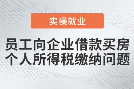 員工向企業(yè)借款買房是否需要繳納個人所得稅,？