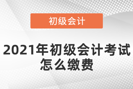 2021年初級(jí)會(huì)計(jì)考試怎么繳費(fèi)