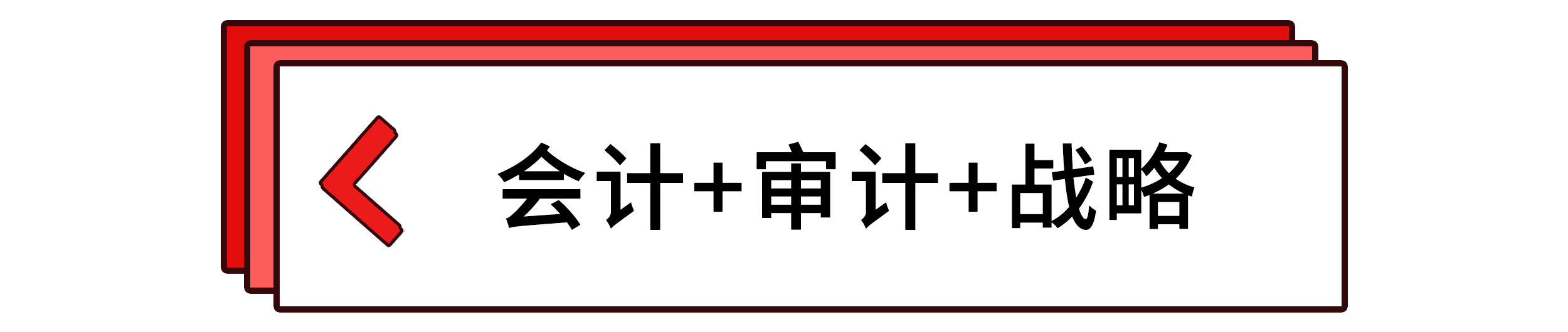 會計+審計+戰(zhàn)略